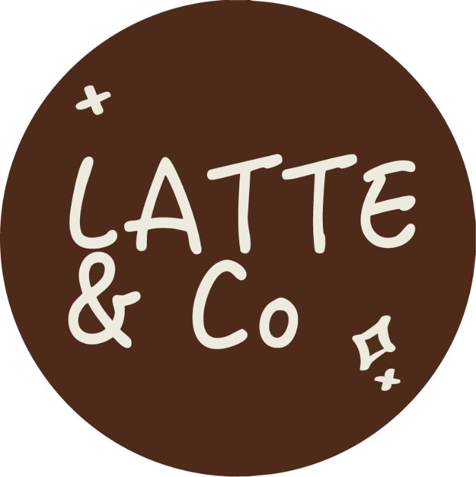 Logo secondaire de agence de communication Latte and co.